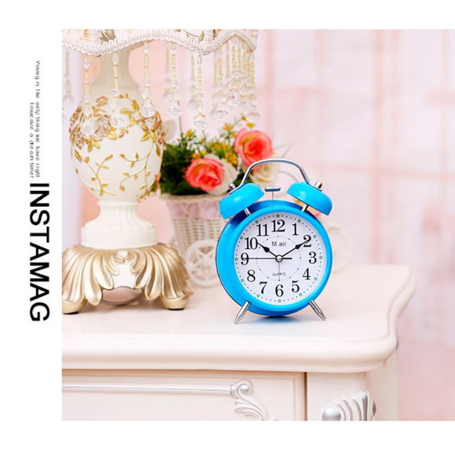 目覚まし時計 大音量 アラーム ツインベル 子供 学生 寝室 シンプル 正確動作 かわいい おしゃれ アナログ ライト 置き時計 送料無料 |  | 19