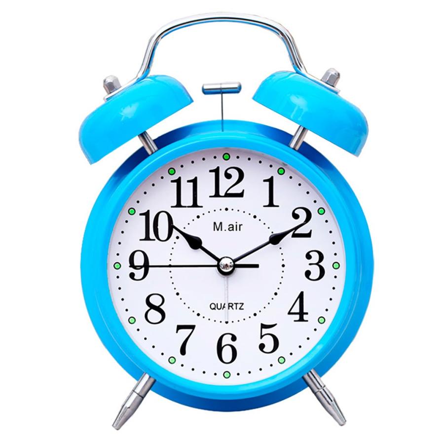 目覚まし時計 大音量 アラーム ツインベル 子供 学生 寝室 シンプル 正確動作 かわいい おしゃれ アナログ ライト 置き時計 送料無料 |  | 04