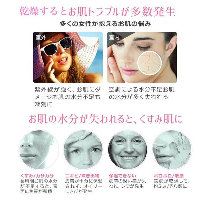 ハンディミスト ナノミスト スチーマー 保湿 補水 ナノnano 美肌 毛穴