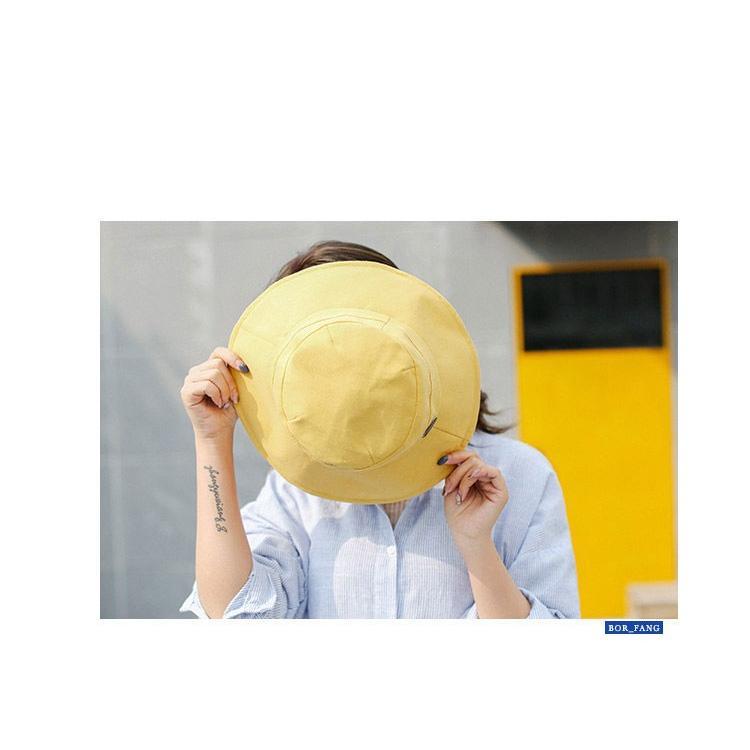 つば広 UVハット UVカット UV 帽子 レディース  日よけ 折りたたみ 女優帽 飛ばない 春 夏 秋 紫外線対策 綿素材 涼しい 送料無料 |  | 06