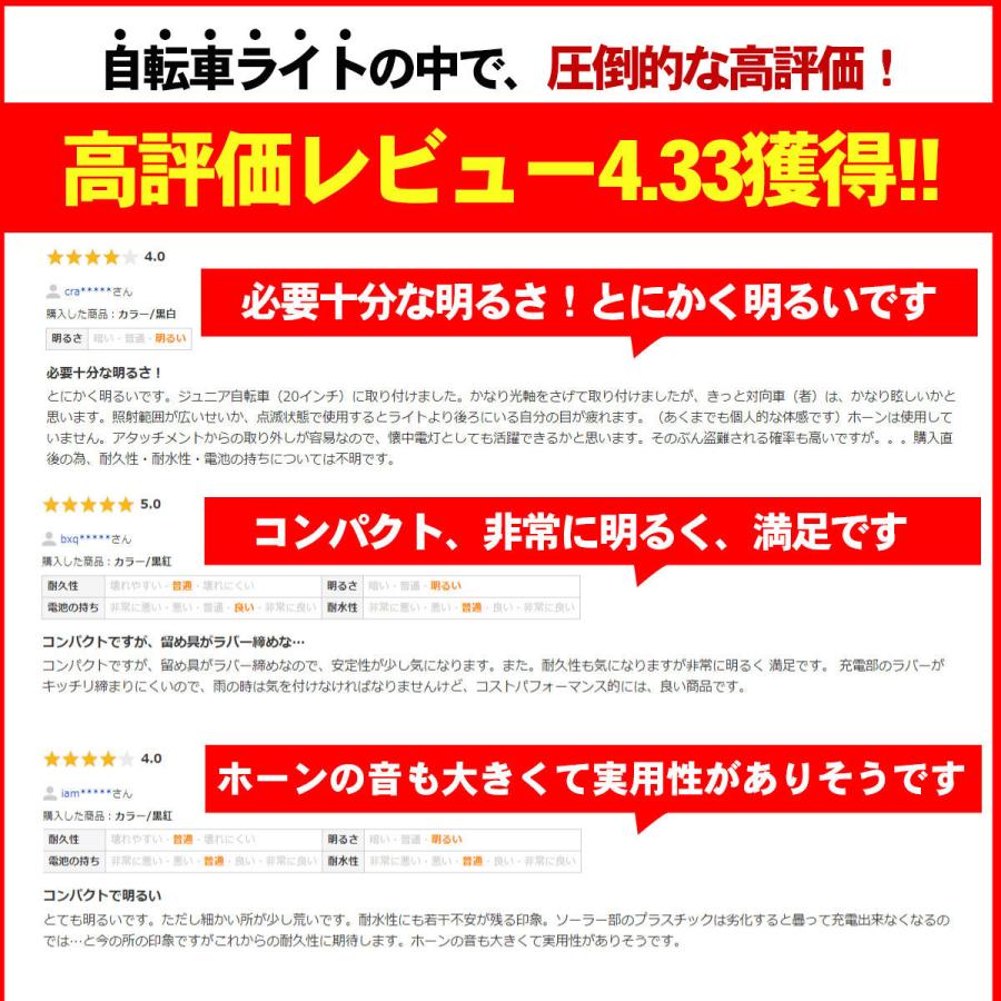 自転車ライト 自転車灯 ソーラー充電 Led Usb充電 充電式 防水 最強 明るい ヘッドライト 懐中電灯 太陽光充電 防災 クラクション 夜間走行 マウンテンバイク Light01 セレクトショップ Cran 通販 Yahoo ショッピング