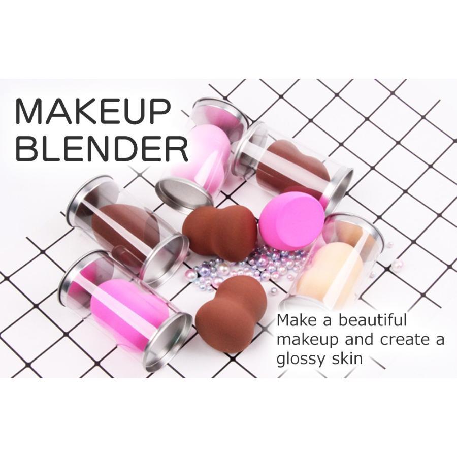 メイクスポンジ 化粧 スポンジ パフ 立体 ひょうたん型 ファンデーション ティアドロップ ３D クッション 湿乾両用 メイクアップスポンジ 送料無料 |  | 03