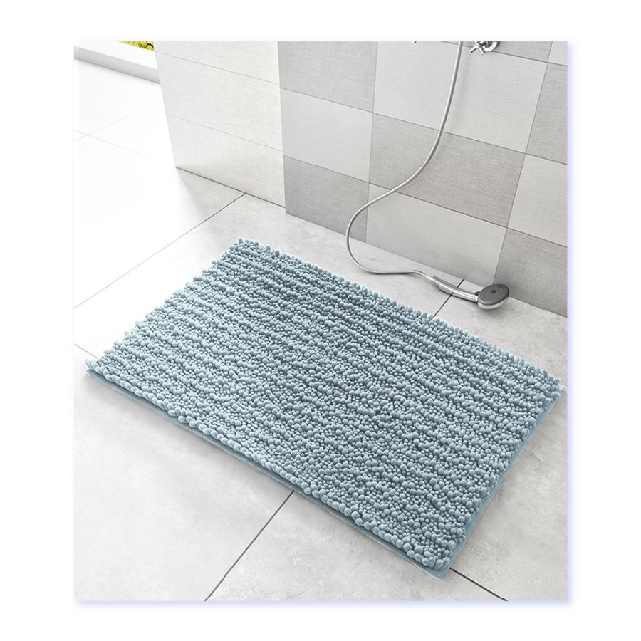 バスマット 足ふきマット 速乾 マイクロファイバー 高級シェニール織 ふわふわ お風呂マット 滑り止め 40x60cm 吸水 丸洗い キッチン 浴室 玄関マット |  | 09