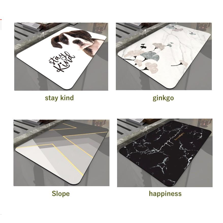 珪藻土 バスマット ソフト 柔らかい ノンアスベスト 珪藻土マット お風呂マット 足ふきマット 吸水 速乾 浴室 お風呂 幅60cm Lサイズ 大判 大きいサイズ 軽い |  | 11