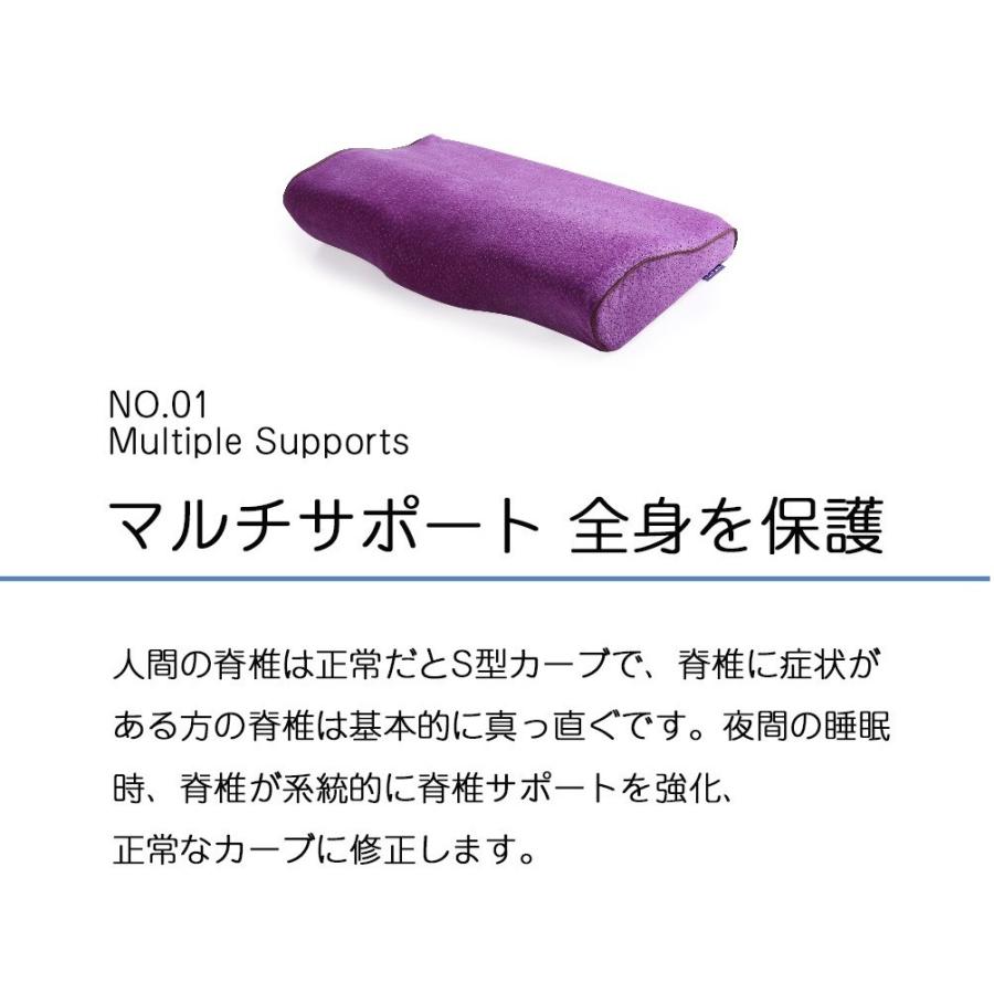 【新生活応援半額】横向き寝 枕 まくら 低反発枕 仰向き 頸椎サポート スマホ首 肩こり ストレートネック 整体枕 安眠枕 快眠枕 いびき防止 無呼吸 |  | 11