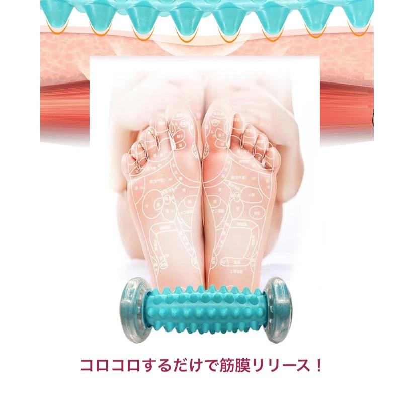 足裏 マッサージ 筋膜リリース 全身 フットローラー フットマッサージャー疲労回復 むくみ 足つぼマット 青竹踏み 足ツボ 足底筋膜 |  | 02