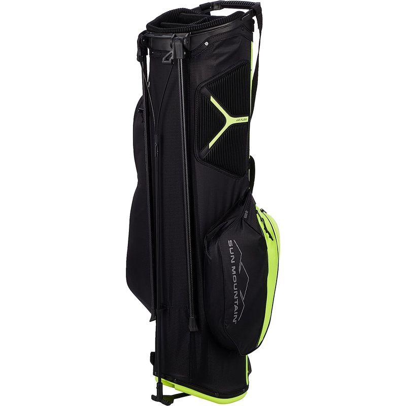 サンマウンテン 継続定番商品 キャディバッグ 軽量 (9.0型・4分割・スタンド式) / ゴルフ / 267-2980201 010_ブラッ 継続定番商品 キャディバッグ 軽量 0型 4分割 スタンド式 ゴルフ 010_ブラッ