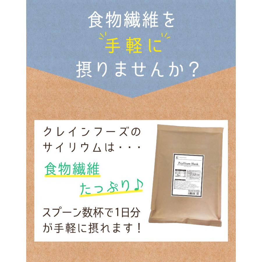 5日まで5%OFF サイリウムハスク （オオバコ) 600g 粉末 水溶性食物繊維 不溶性食物繊維 低カロリー 糖質ゼロ 置き換え ダイエット 送料無料｜cranefoods｜07