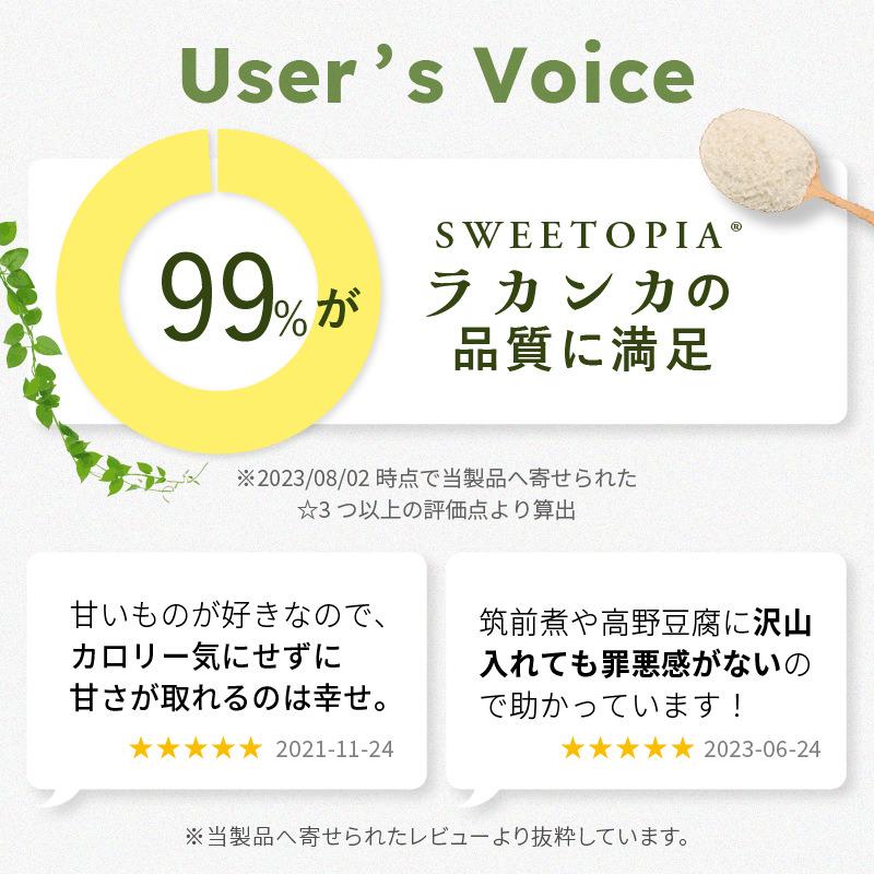 19日まで20%OFF スイートピア ラカンカ  羅漢果 800g×4 カロリーゼロ 天然 甘味料 砂糖と同じ甘さ 糖質制限 ダイエット クレインフーズ｜cranefoods｜05