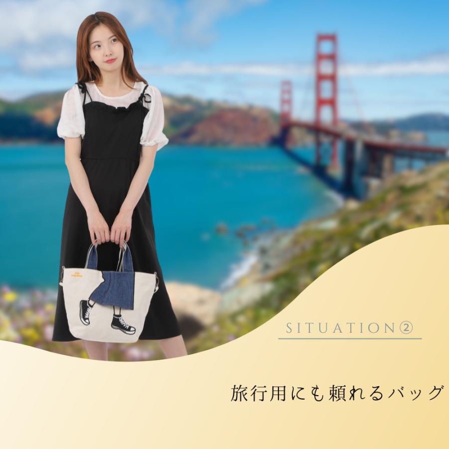 ショルダーバッグ 軽量 かわいい カジュアル ガーリー ショルダー 肩掛け 2WAY 旅行 コンパクト ナイロン 大容量  使いやすい  お洒落 便利 習い事 お出かけ |  | 10