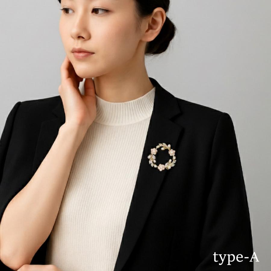 ブローチ フォーマル 入学式 卒業式 結婚式 淡水パール フラワー ピン