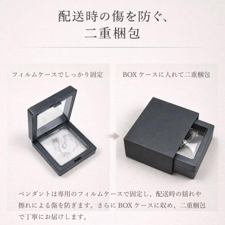 モアサナイト ネックレス 一粒 レディース 0.5ct 1.0ct SV925 プラチナ仕上げ K18ゴールド 金属アレルギー対応 プレゼントの画像