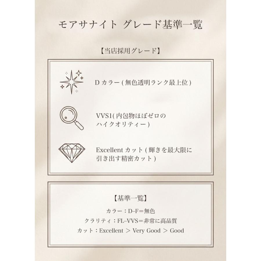 モアサナイト ピアス 一粒 6本爪 0.3ct 0.5ct 1.0ct レディース メンズ 金属アレルギー対応 SV925 プラチナ仕上げ K18ゴールド 両耳用 プレゼント |  | 13