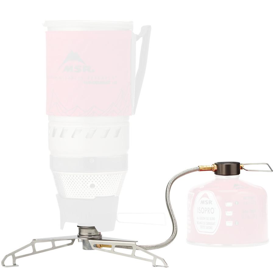 MSR WINDBURNER とリモートストーブアダプターのセット 今年イチオシの神アイテム。「MSR ローダウンリモートストーブ