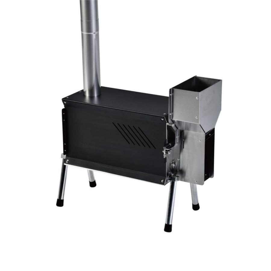 ユニフレーム UFペレットストーブ 煙突 ケース付き　ラスト値下げ UNIFLAME（ユニフレーム） UFペレットストーブ専用ケースセット50%OFF