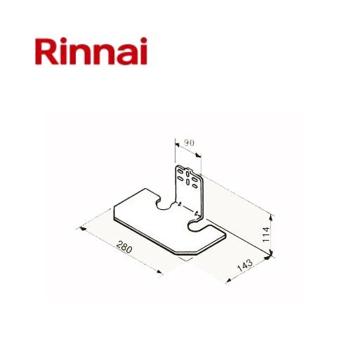 リンナイ 瞬間湯沸器の熱対策用オプション 防熱板 RU-0586 21-9242