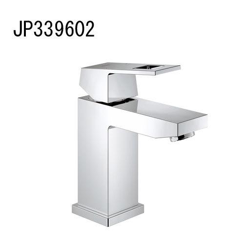 GROHE EUROCUBE シングルレバー洗面混合栓(引棒なし) JP339602 洗面水