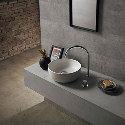 CERA GLAM グラム 手洗器 マットホワイト SB1808-41 Φ330 重量4.2kg