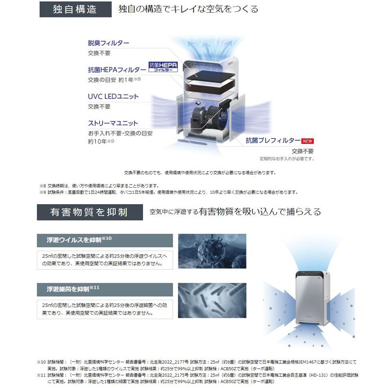 あすつく対応 DAIKIN UVストリーマ空気清浄機 ACB50Z-S 業務用