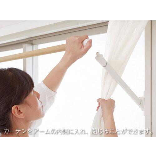 室内物干し MWタイプ ソライエ/soraie 室内干し オーク木目 SRS50840 ホワイト SRS50840W Mサイズ オークス AUX 新生活 部屋干しの画像