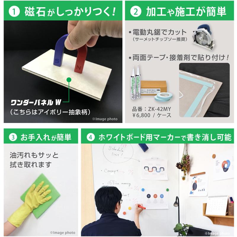 個人宅配送不可】【支店止めOK】ワンダーパネルW 2435mm BHMPW