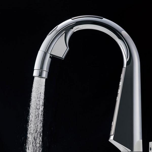 パナソニック QS01FPSWTEA スリムセンサー水栓 エコナビ Panasonic