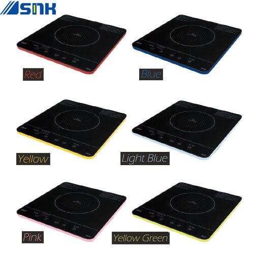 IHクッキングヒーター 1口タイプ SIH-BH113A レッド ブルー イエロー