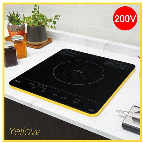 IHクッキングヒーター 1口タイプ 200V SIH-BH213A 6色 三化工業株式