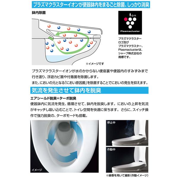 LIXIL INAX シャワートイレ New PASSO CW-EA21AQC アメージュ便器用 フルオート・リモコン式 大型共用 リクシル イナックスの画像