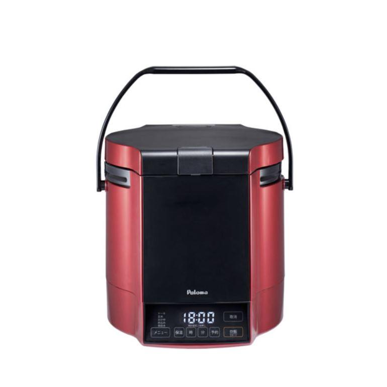 パロマ 炊きわざ プレミアムレッド×ブラック PR-M09TR 0.9L 5合 
