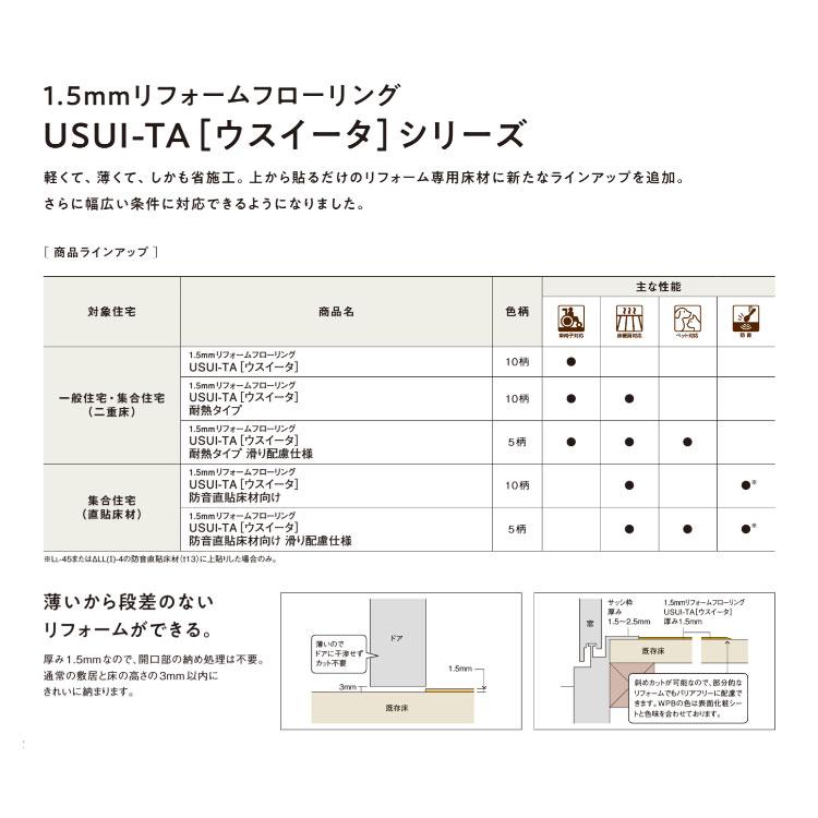 パナソニック USUI-TA［ウスイータ］非耐熱タイプ XKERS□ 床材 専用