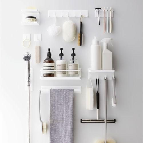 マグネットバスルームラック フック ミスト ｍｉｓｔ ホワイト 山崎実業 Yamazaki お風呂 収納 磁石 白 Yj クラシール 通販 Yahoo ショッピング