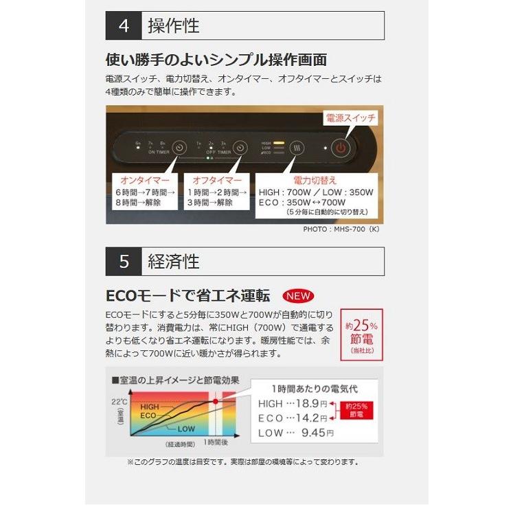 SERAPHY インターセントラル　遠赤外線ヒーター　MHS-700　２１年製 楽天市場】遠赤外線ヒーター マイヒート セラフィ 陽だまりの