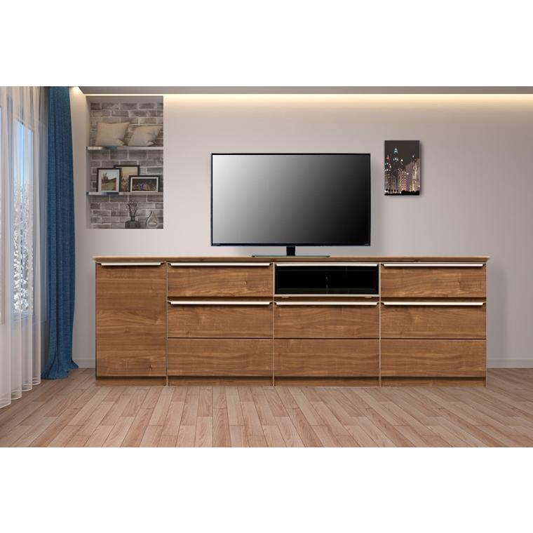 テレビ台 ハイタイプ 幅220cm おしゃれ 収納 テレビボード