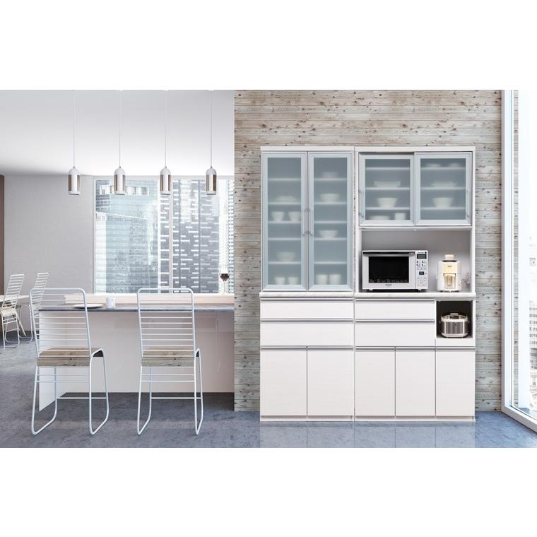 無垢材・人工大理石　カップボード・レンジ台・食器棚 楽天市場】カップボード ハイタイプ アルダー材 無垢材前板 RIGI