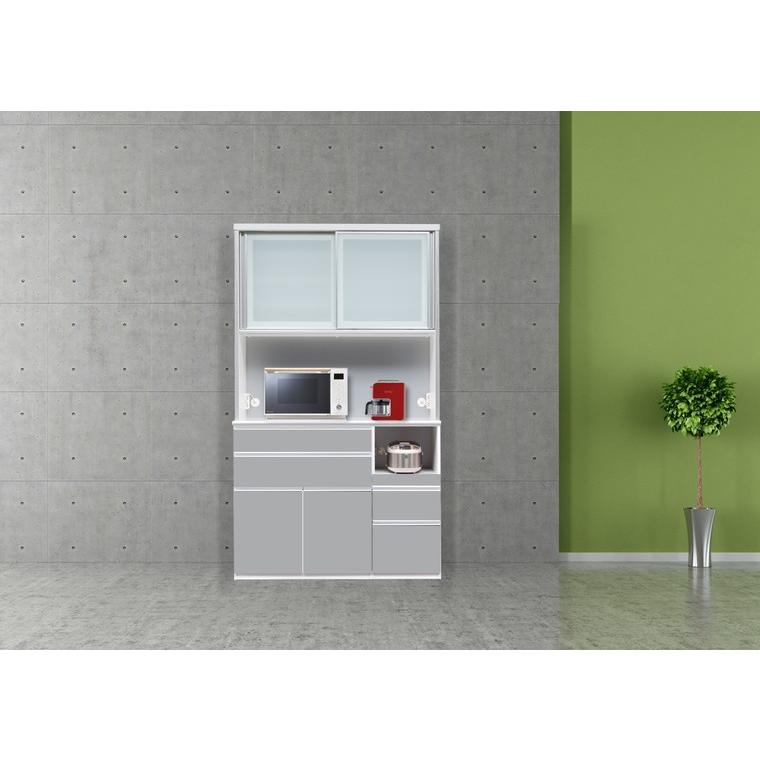 キッチンハイカウンター　120 幅120cm] 国産 キッチンカウンター ハイタイプ 完成品 食器棚 キッチン