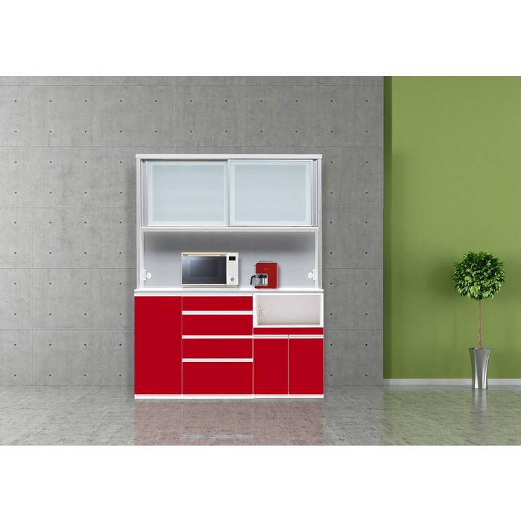 ハイタイプ キッチンボード 160 食器棚 キッチン収納 ダイニング