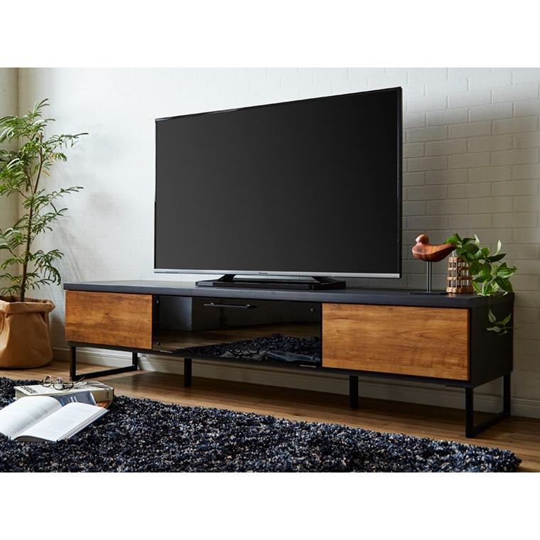 幅175cm テレビ台 ヴィンテージ風 TVボード ローボード リビング収納