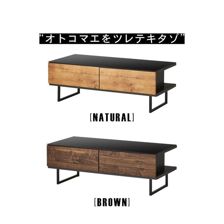 幅105cm センターテーブル コーヒーテーブル テレビ台 : CRASIO - 通販