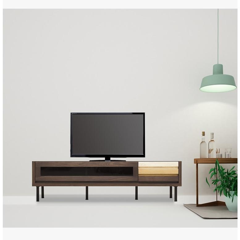 幅150cm テレビボード ローボード テレビ台 天然木 リビング収納