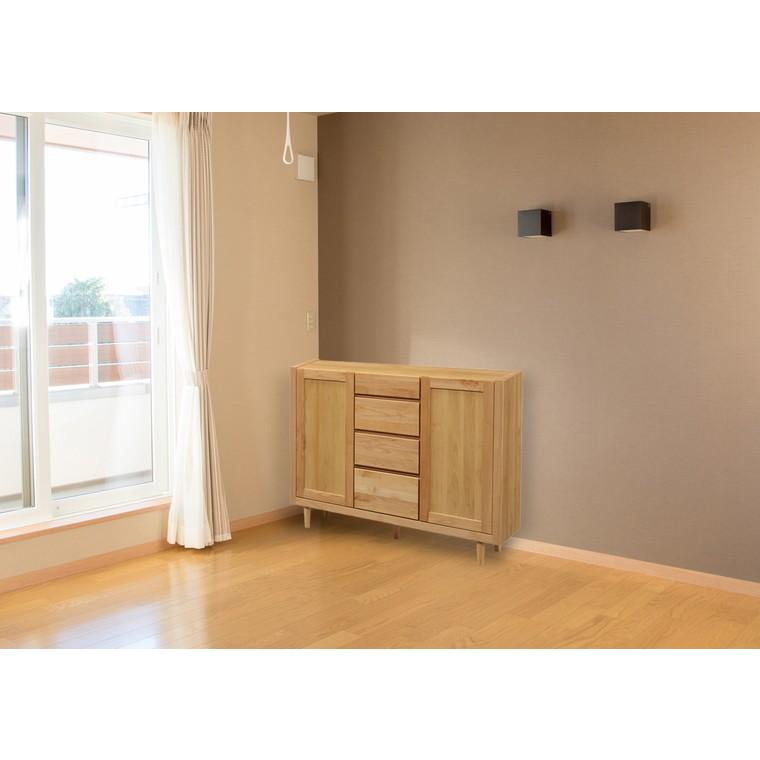 幅116cm サイドボード キャビネット リビング収納 リビング