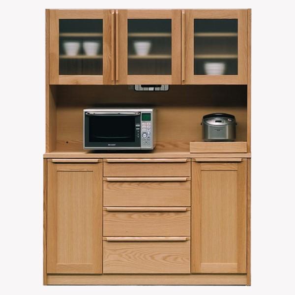 キッチンボード 幅140cm 食器棚 ダイニングボード : CRASIO - 通販