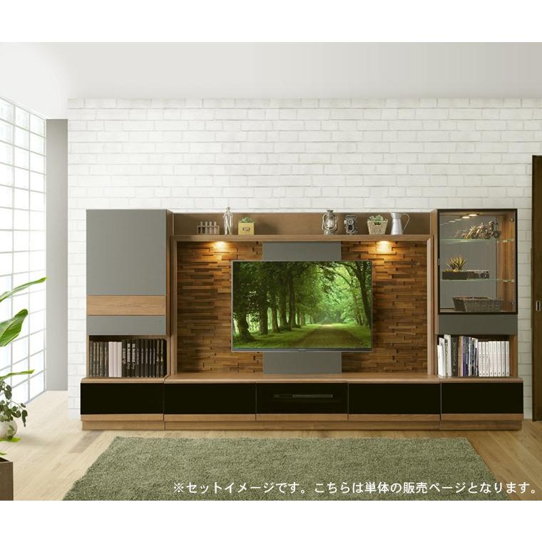 BRO 幅160cm 壁面収納 テレビボード TVボード テレビ台 天然木