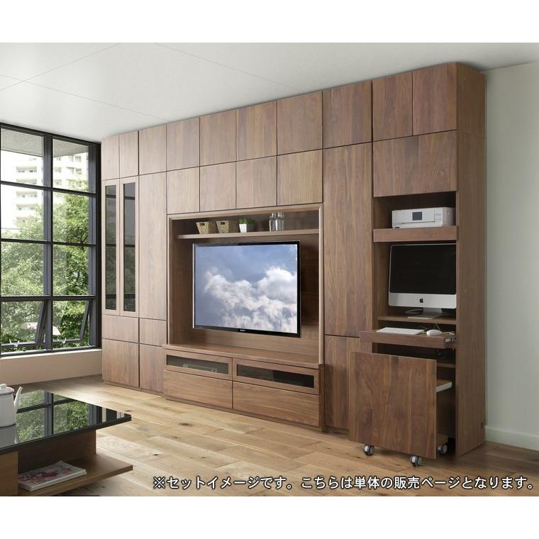 GA 幅140cm 壁面収納 テレビボード TVボード テレビ台 天然木 リビング収納