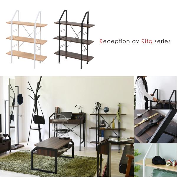 収納家具 シェルフ 北欧風 ラック ディスプレイラック オープンラック