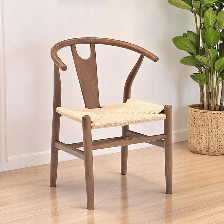 2脚セット》ダイニングチェア チェア ペーパーコード 木製 シンプル 体