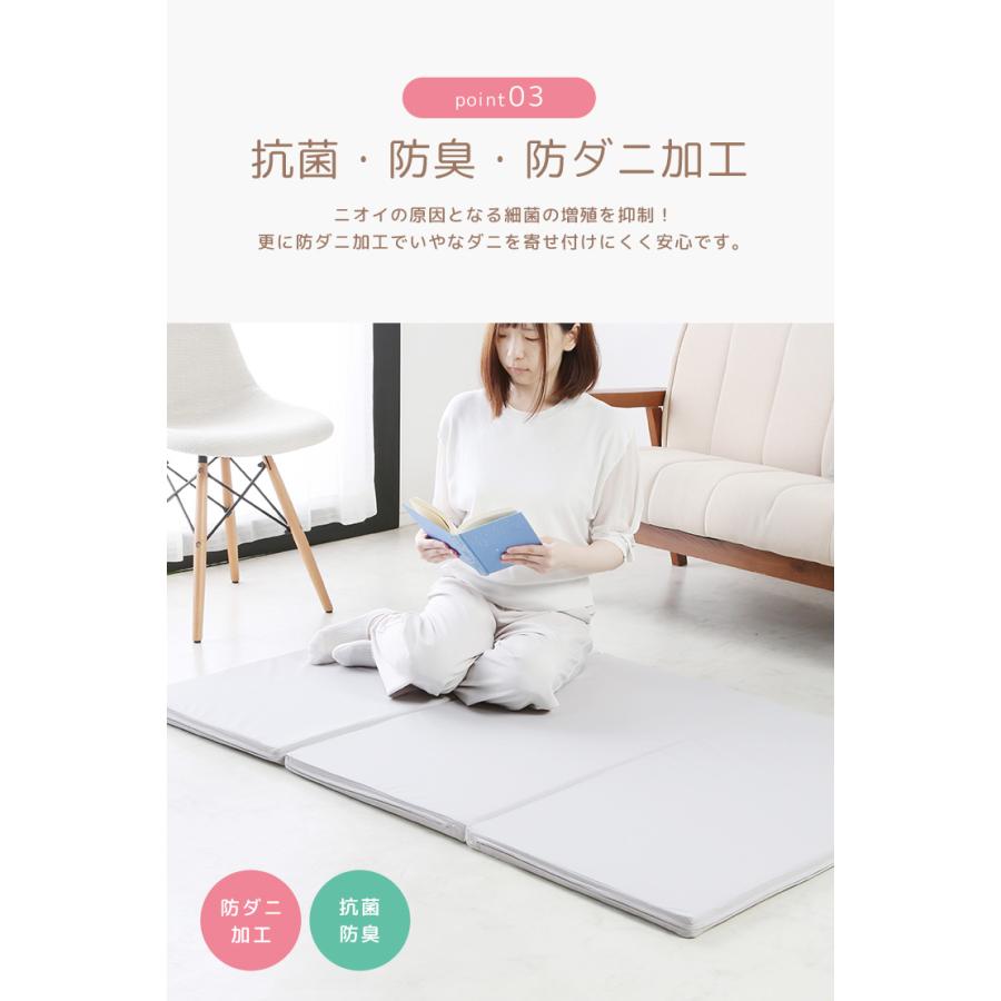 長方形 90×140 プレイマット マットレス 折りたたみ 防水 防汚 遊び