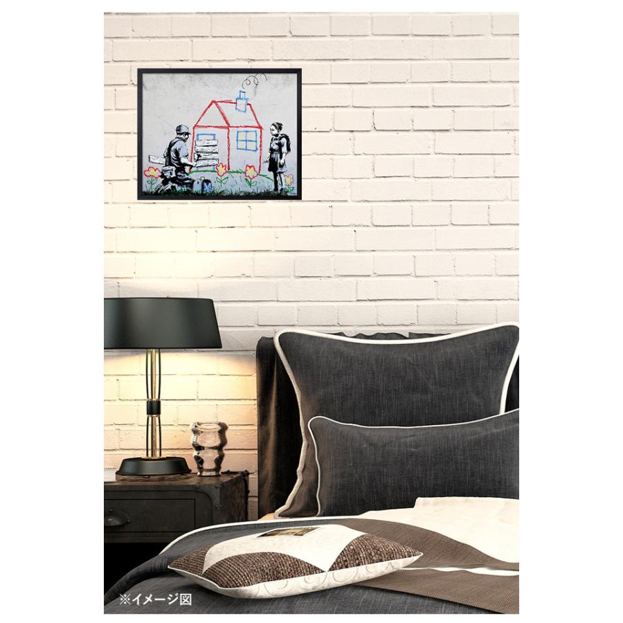 アートフレーム バンクシー Banksy Playhouse 53x43x3.2cm ストリート