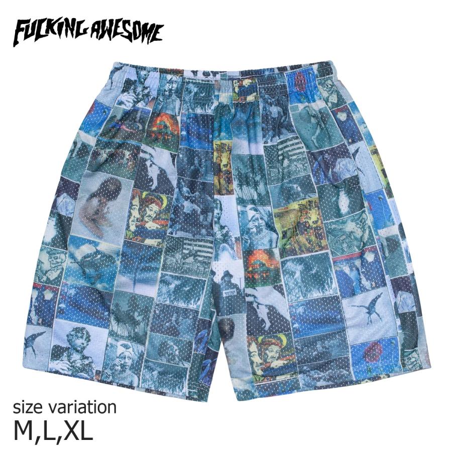 FUCKING AWESOME Fucking Awesome Frogman Collage Jersey Short 