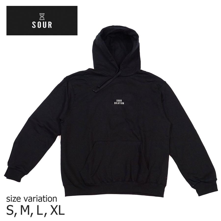 SOUR サワー Finger Hoodie BLACK フーディー パーカー スケボー